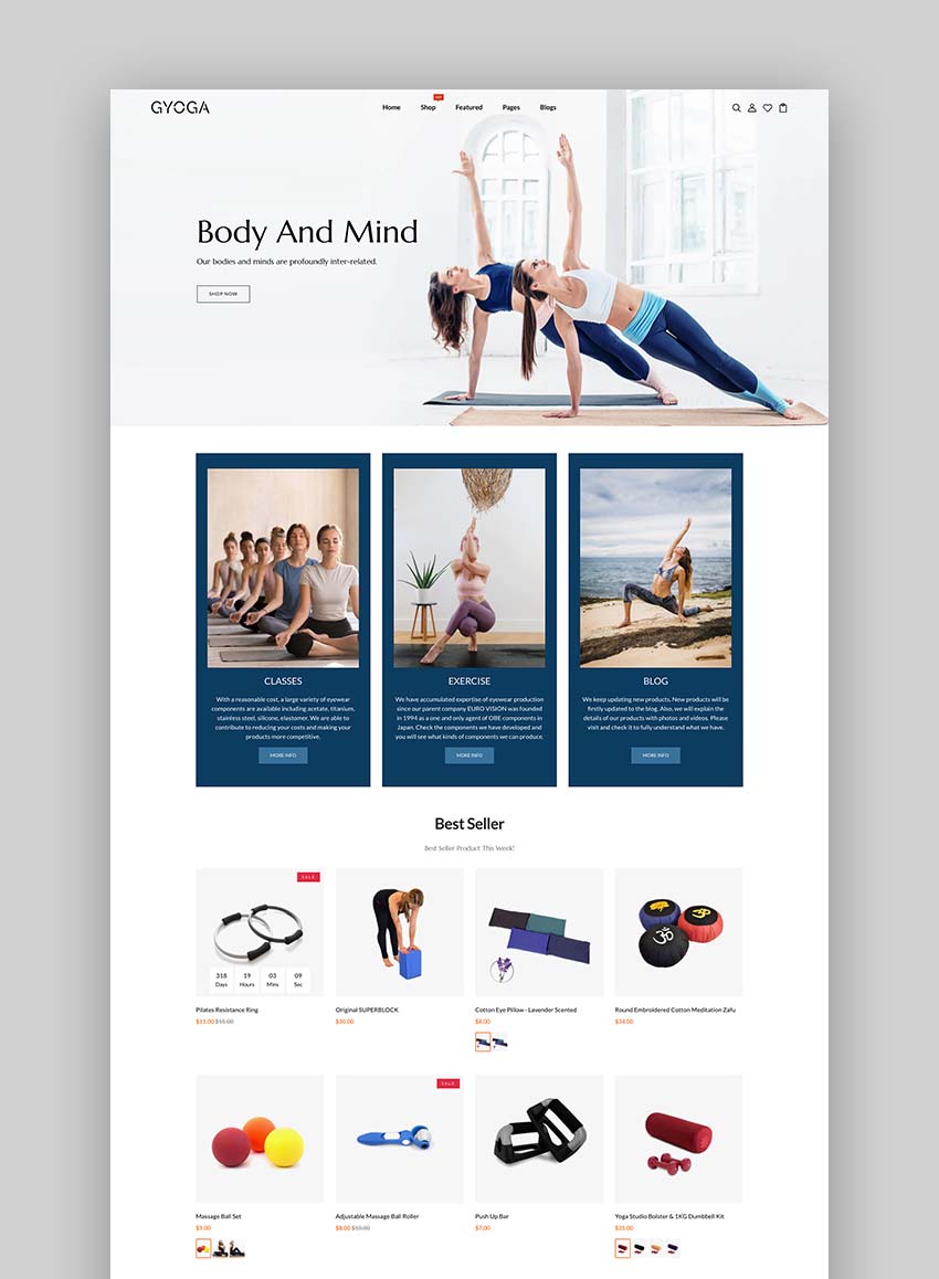15+ Best Shopify Themes for Fitness and Yoga Studio Websites Envato Tuts+