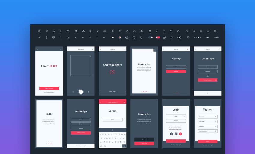 9 Top Email Wireframe UI Kits (for Email and Newsletter Prototypes ...