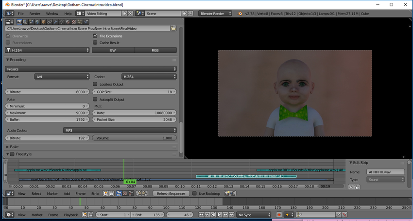 Add Music To Blender Animation