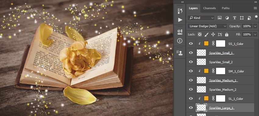 Changing blending mode