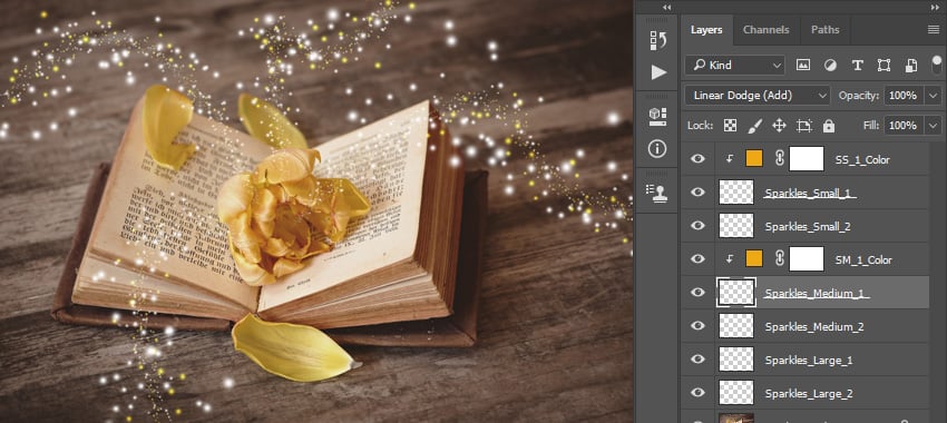 Changing blending mode