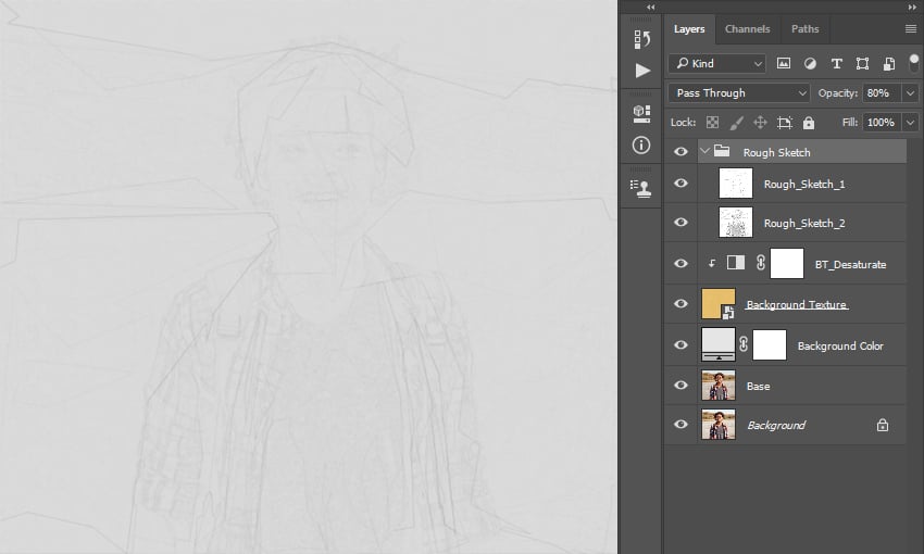 Changing opacity
