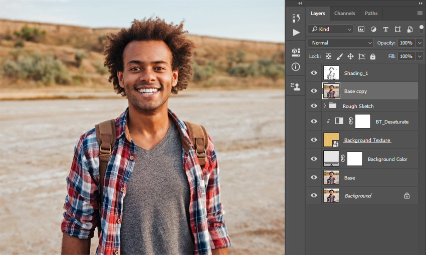 Duplicating layer