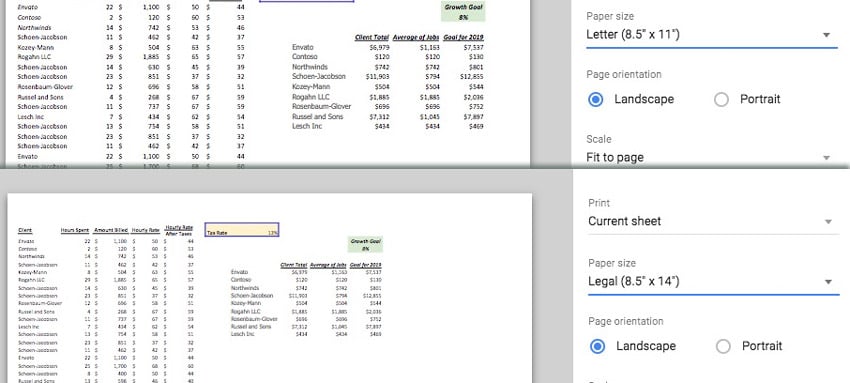 How to Print Areas, Ranges or Full Google Spreadsheets | Envato Tuts+