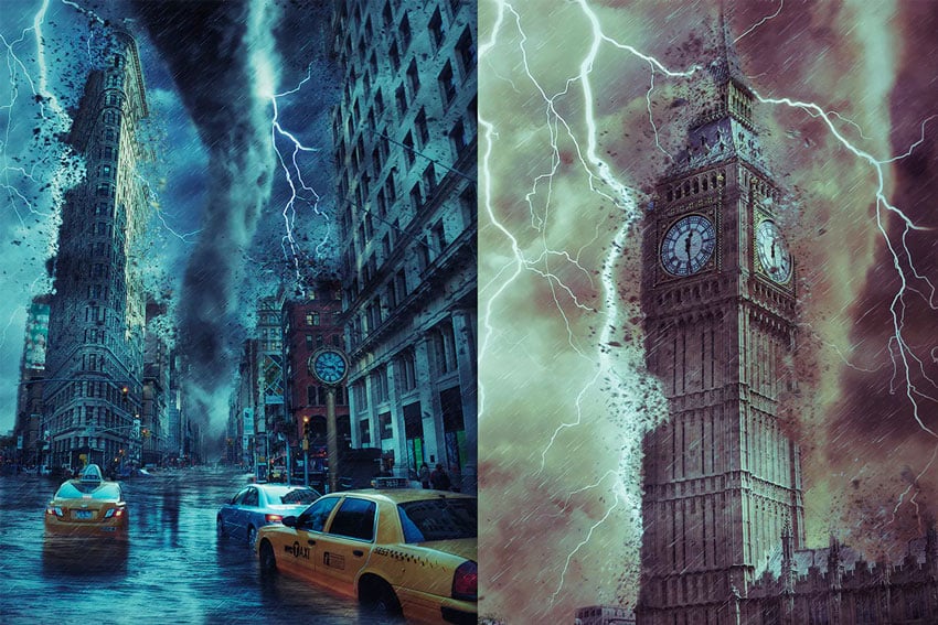 Storm Photoshop Action