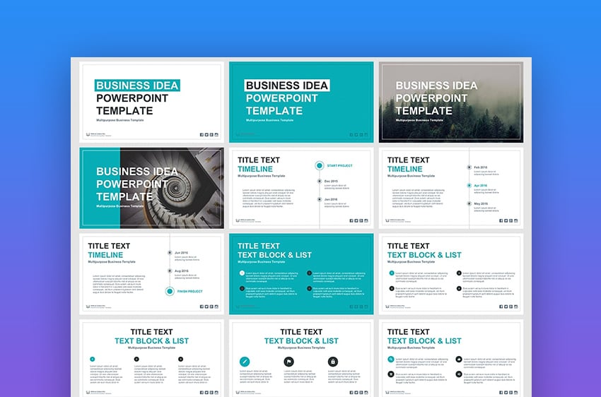Business Idea PowerPoint Template