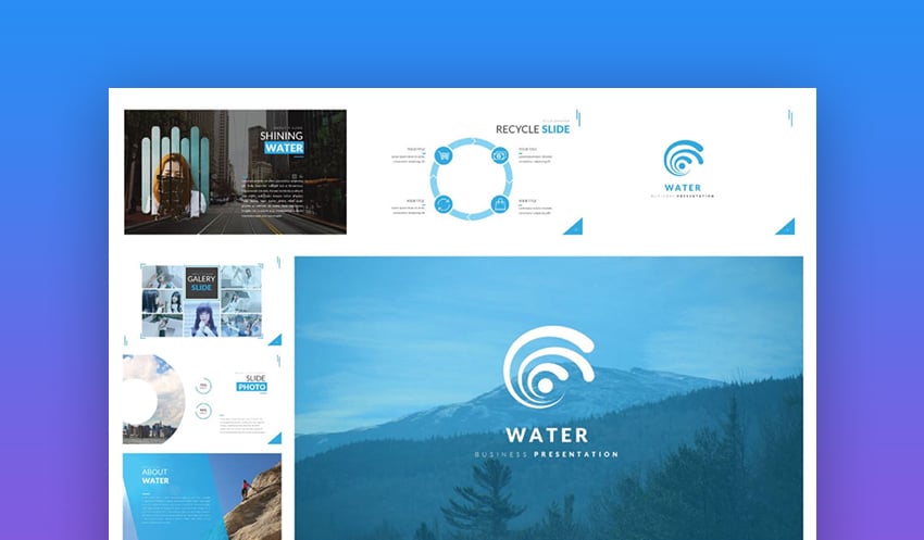 Water Business Template