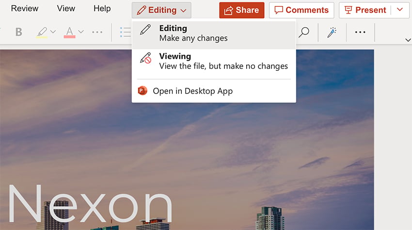 Microsoft PowerPoint プレゼンテーションで共同作業する方法