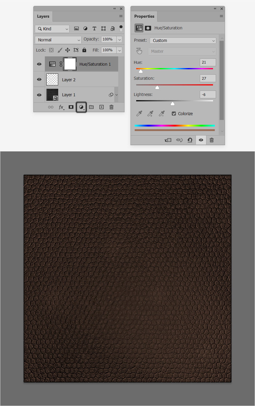leather texture color