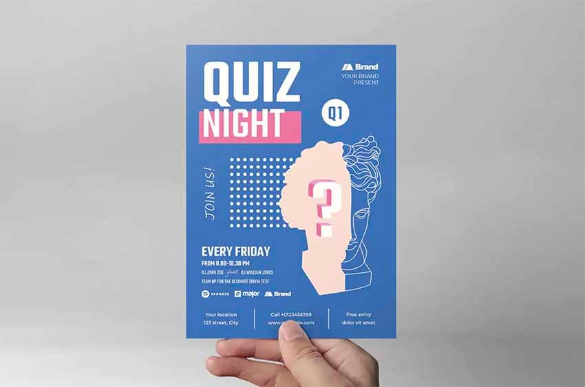 20+ Best Trivia Night Flyers (Examples to Download) | Envato Tuts+