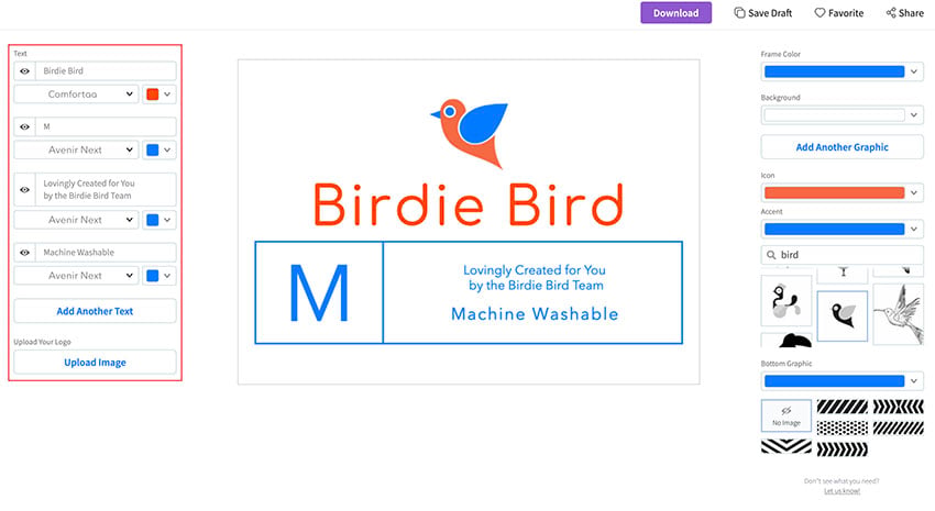 38 Best T Shirt Tag Templates Using a Clothing Label Maker | Envato Tuts+