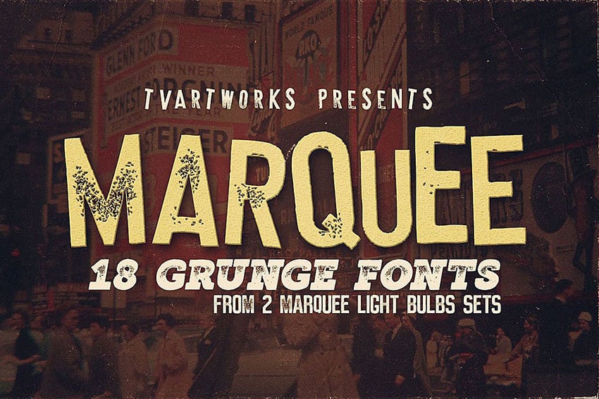 45 Best Textured Fonts (Brush, Distressed, Grunge, Metal and More ...