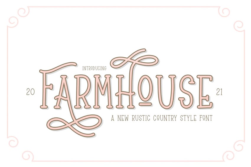 29 Best Farmhouse Fonts (Country & Farmhouse Style Fonts) | Envato Tuts+