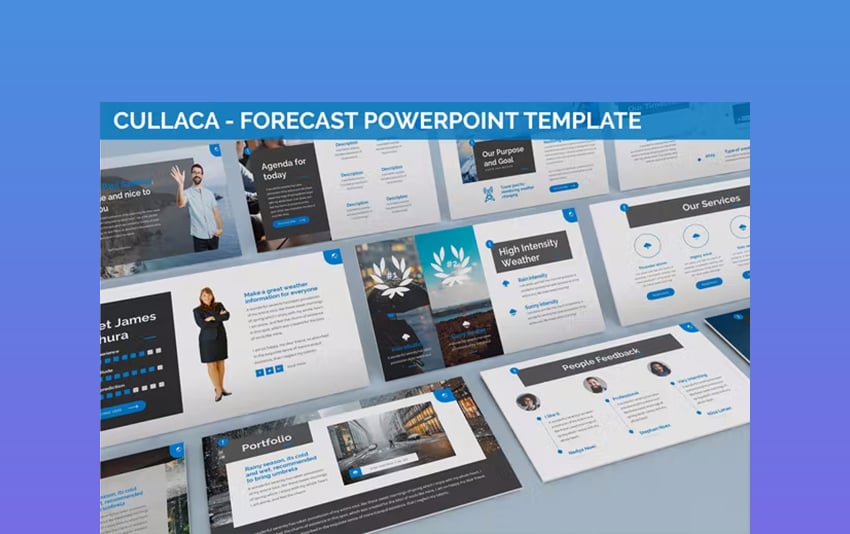 18+ Best Free Lightning Storm PowerPoint PPT Templates for 2025 ...