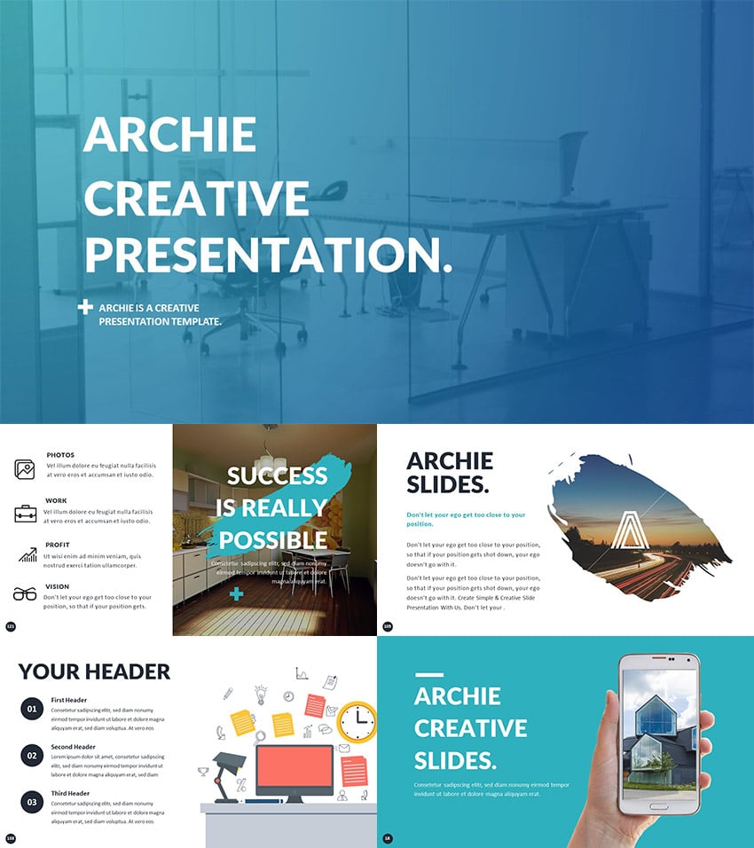 PowerPoint Template for Creative Presentation Ideas