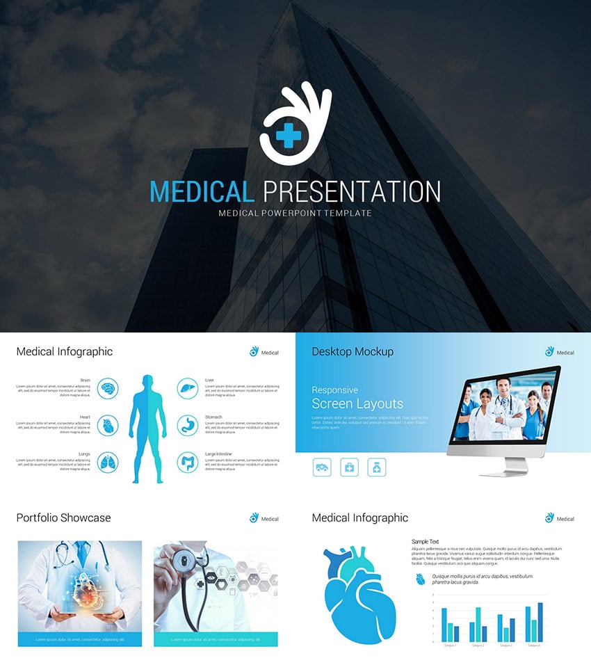 Medical Professional Presentation PowerPoint Template