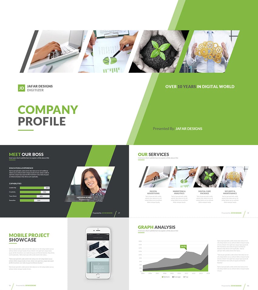 Company Profile PPT Template