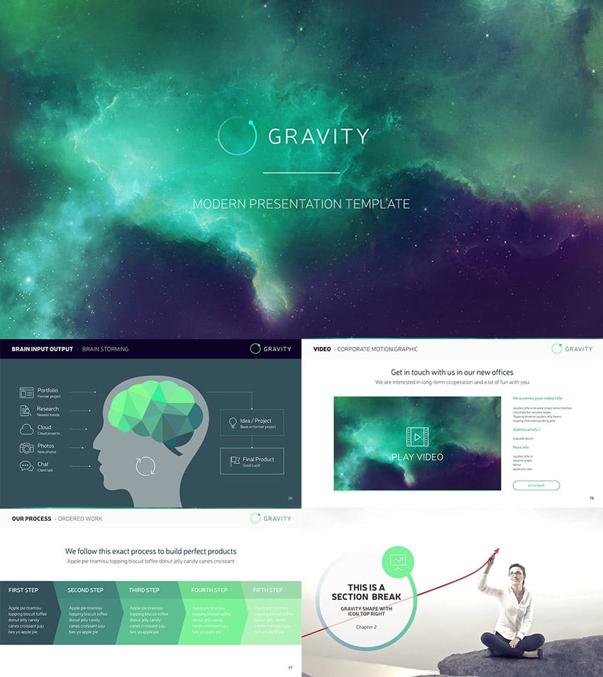 Gravity PPT Professional Modern Presentation