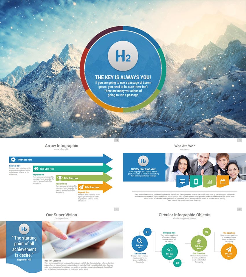 H2 Premium PowerPoint Presentation