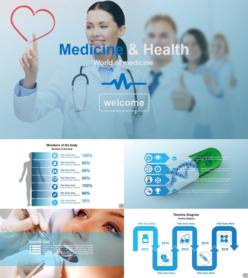 Medical PPT Presentation Template