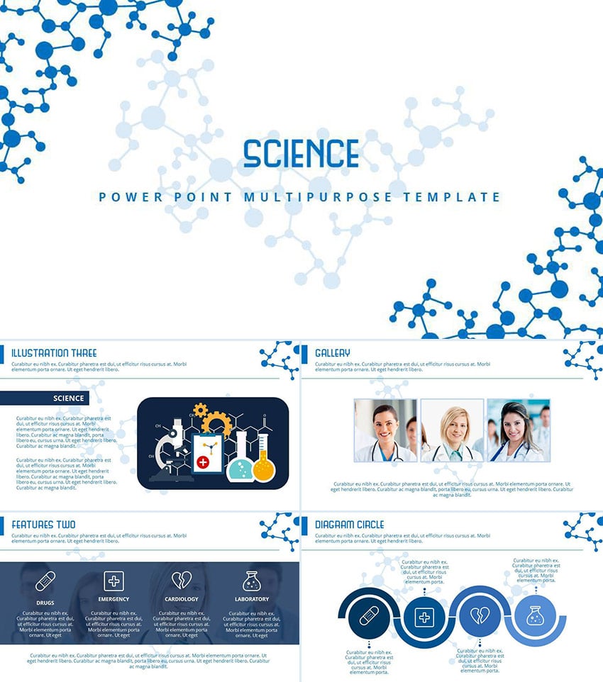 Science Slides PowerPoint Presentation Design