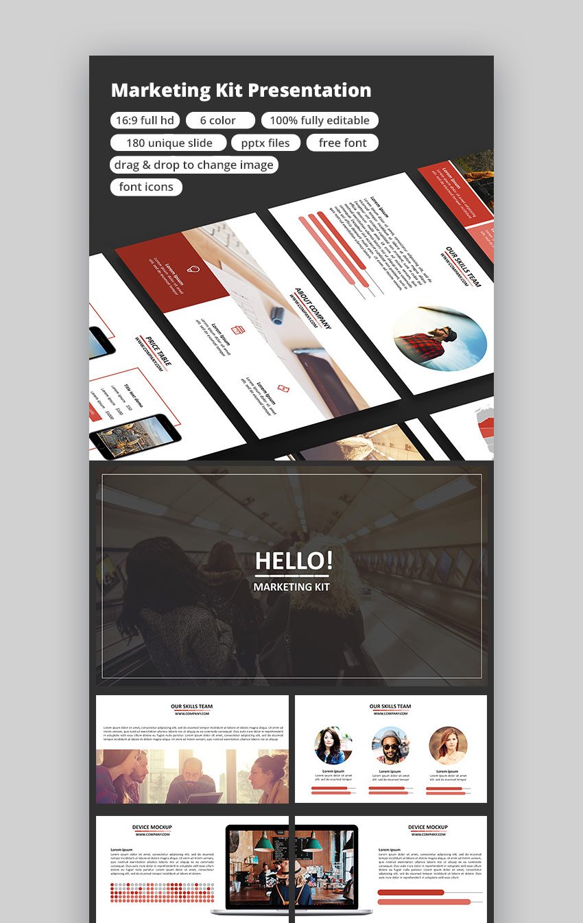 15+ modelli di PowerPoint di marketing per presentare i vostri piani ...