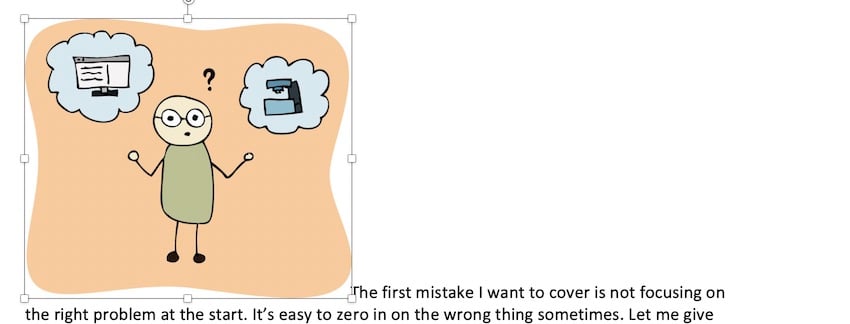 Microsoft clip art - resize