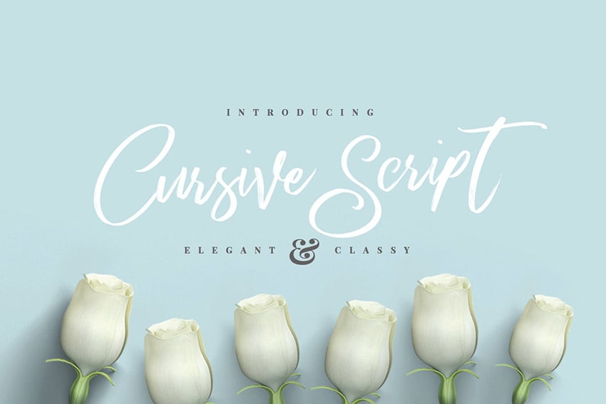 15 Best Stylish Cursive Fonts | Envato Tuts+