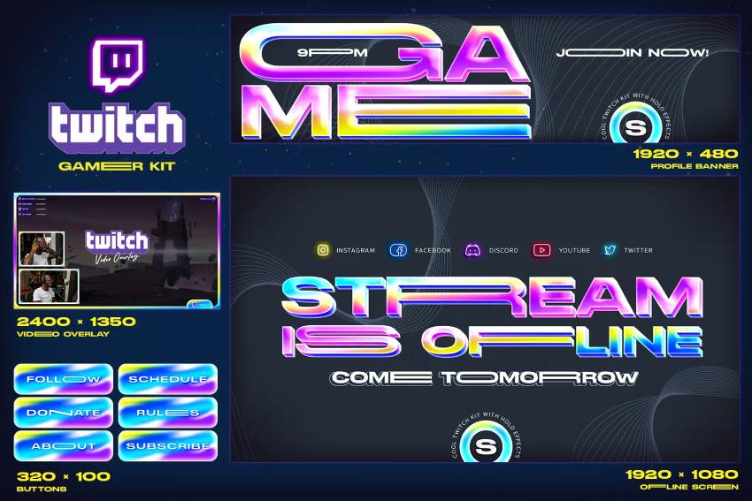 35+ Awesome Stream Overlays Using an OBS Stream Overlay Maker