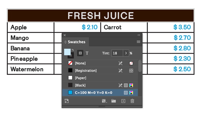 How to Make Tables With Rounded Corners in InDesign | Envato Tuts+