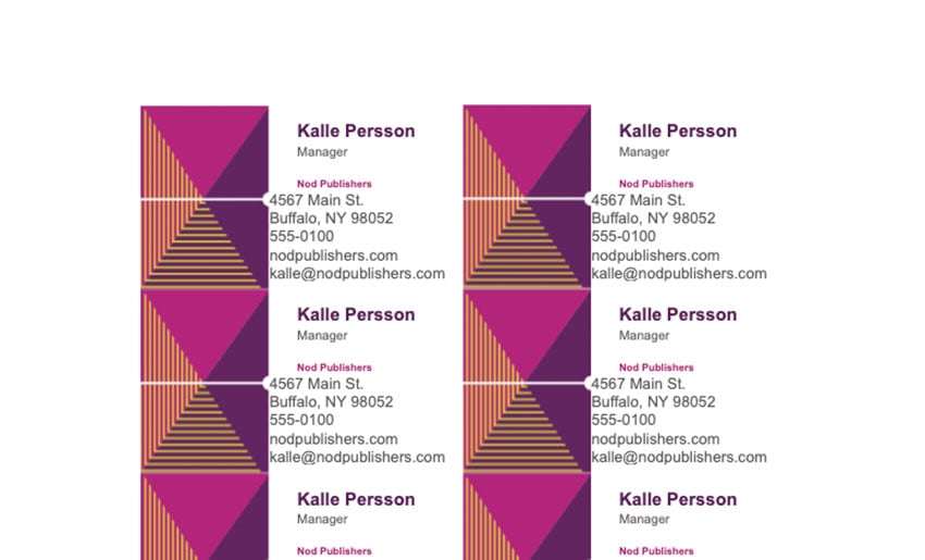 Free Microsoft Word Business Card Templates (Printable 2024) | Envato Tuts+