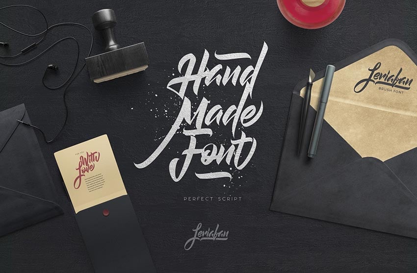 Leviafan Script Font 