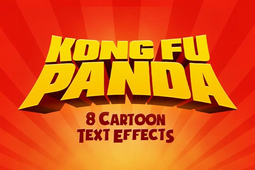 Cartoon Text Effects