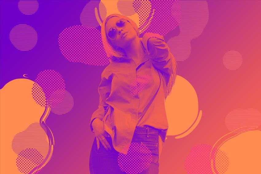 Gradient Duotone Design Photoshop Action