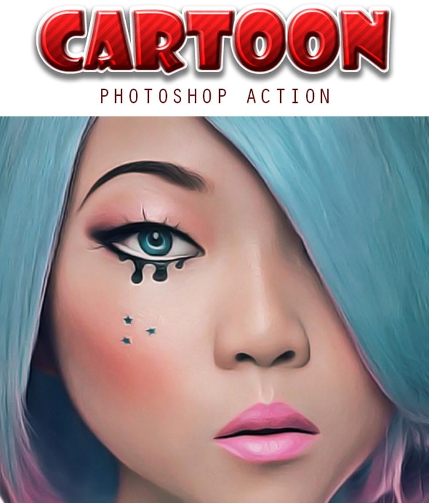 Cartoon Photoshop Action