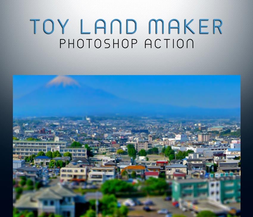 Toy Land Maker Photoshop Action