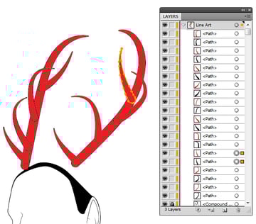 Create the Antlers