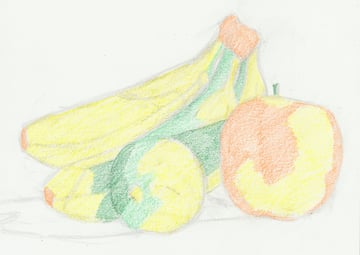 Pencil in the greens for the first layer