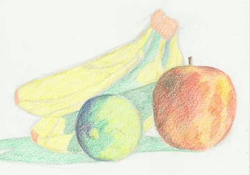 Color in the second layer of the lime