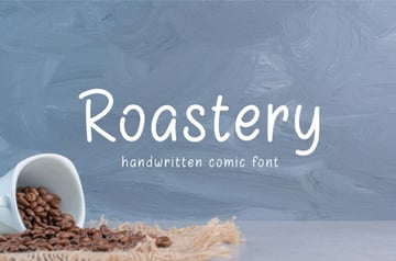 Roastery - Handwritten Comic Font
