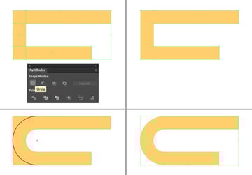 Unite all shapes in the Pathfinder