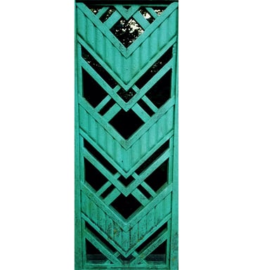 Washington DC bridge art deco accent feature