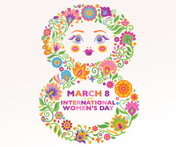 wall decal phot living room apply international womens day march 8
