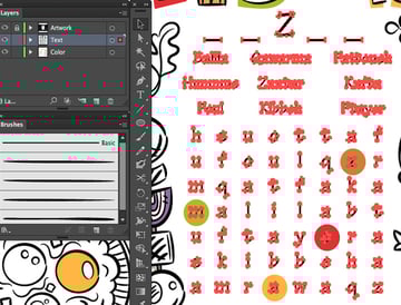 adobe illustrator text create outline shortvut preserve text