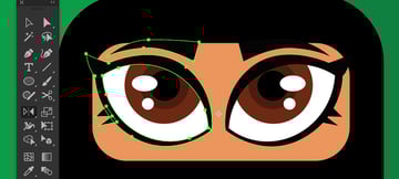 reflect tool to mirror eyes