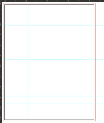 adobe Illustrator show rulers drag drop and guides flyer template event flyer 