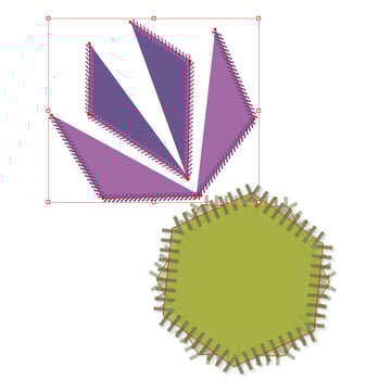 complete thistle head