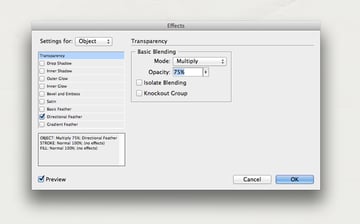 multiply transparency mode