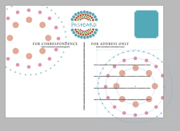 repeated circle decoration