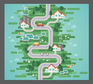 selected dashed line